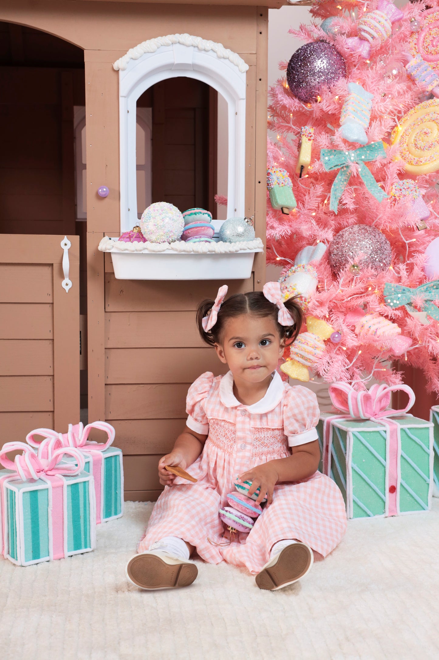 Apolline Smocked Dress