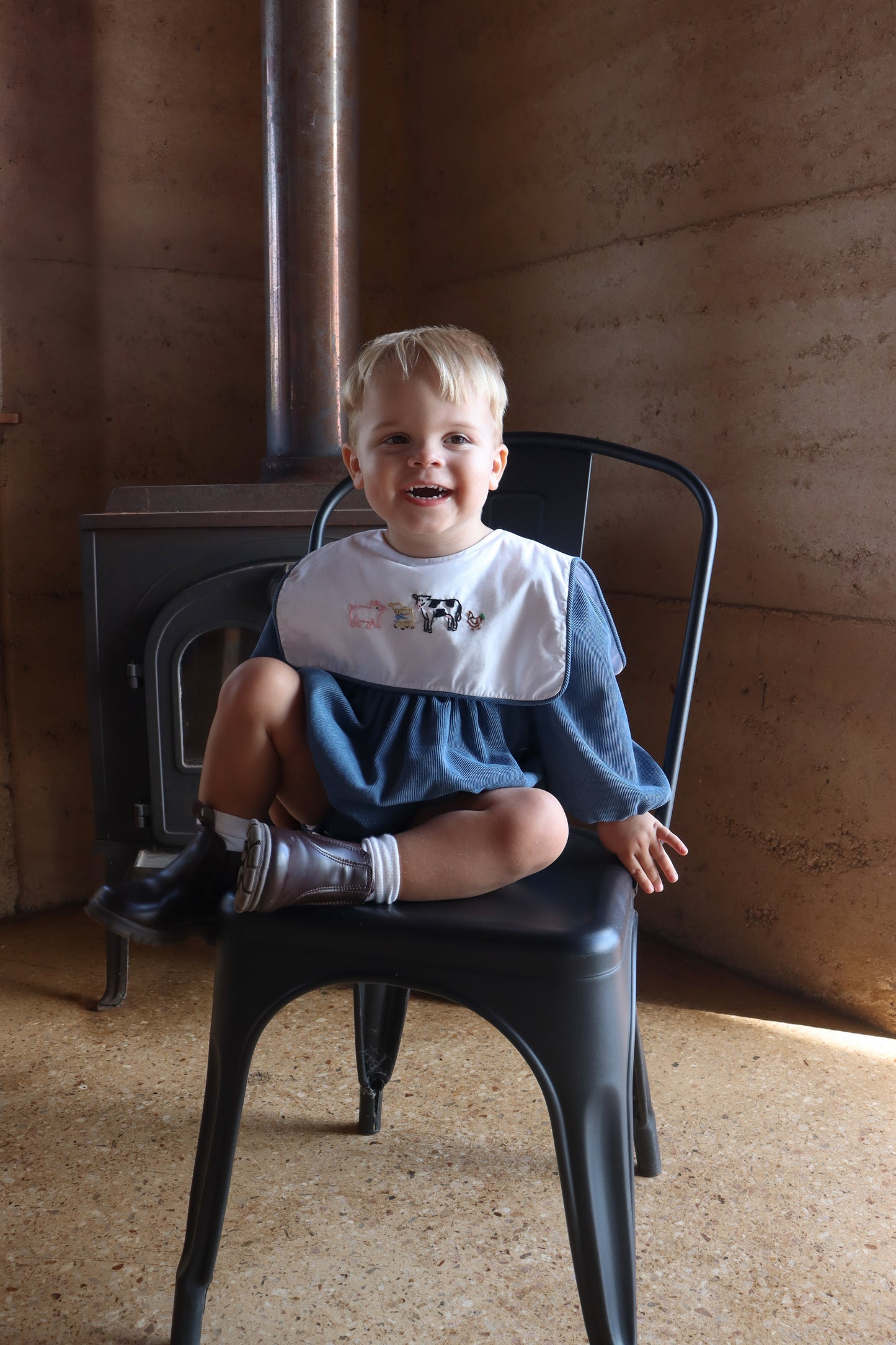Petite Farm Boys Bubble Romper