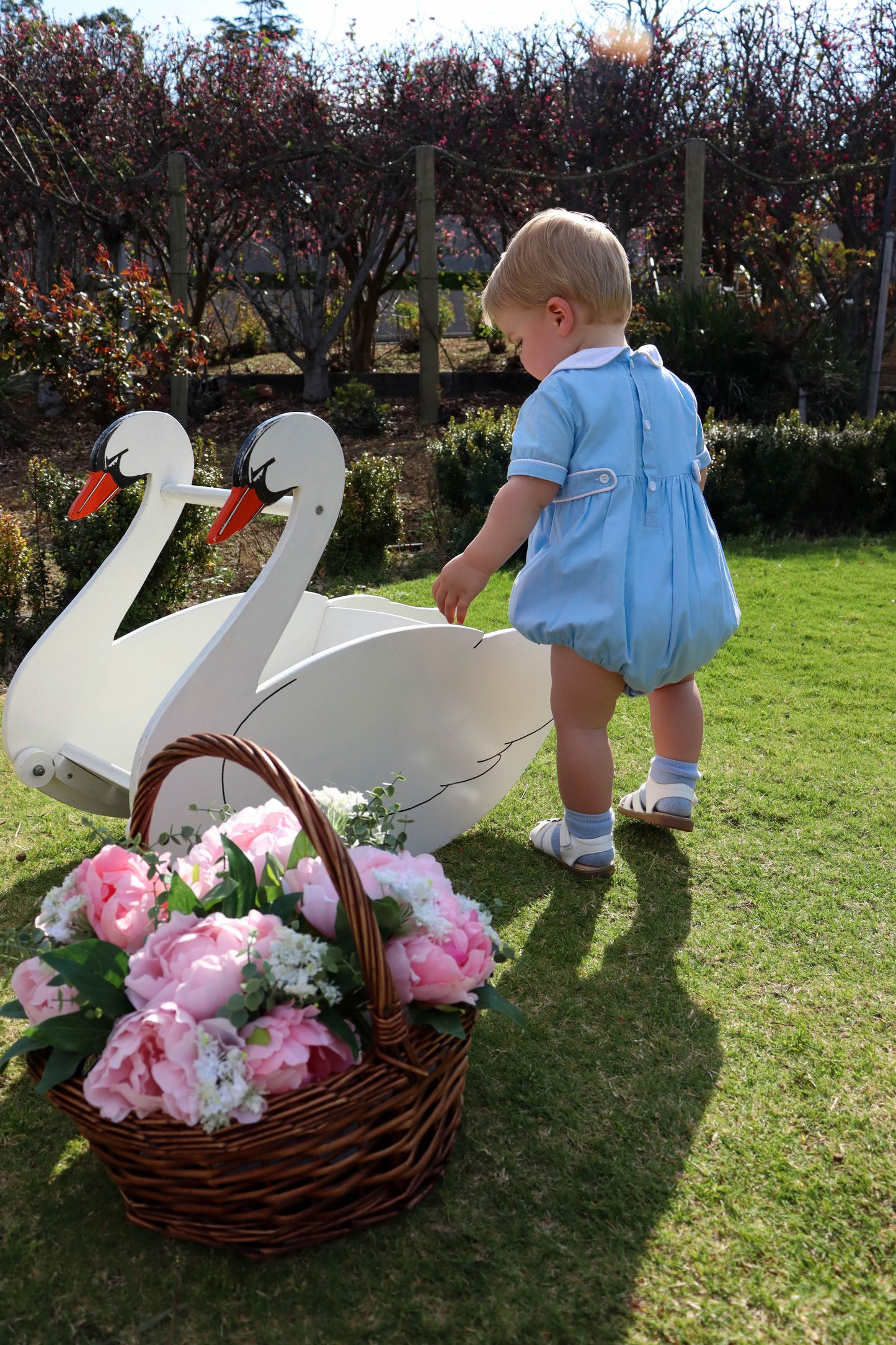 Le Swan Bubble Romper