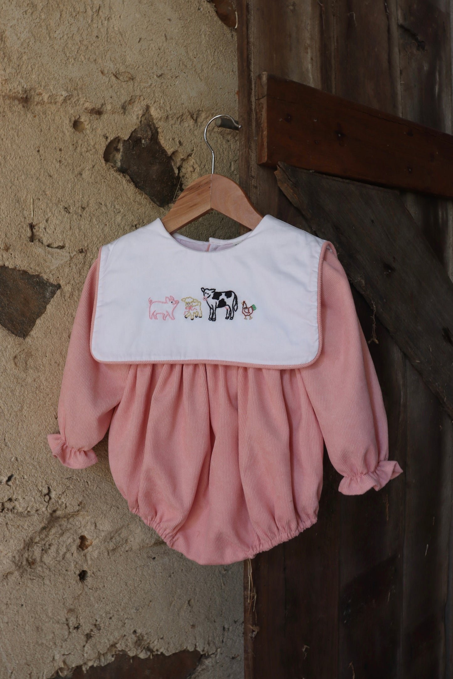 Petite Farm Girls Bubble Romper
