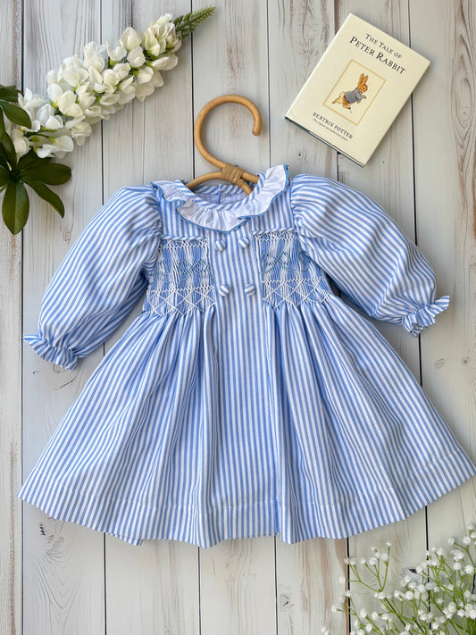 Madeline Hand-Smocked Dress