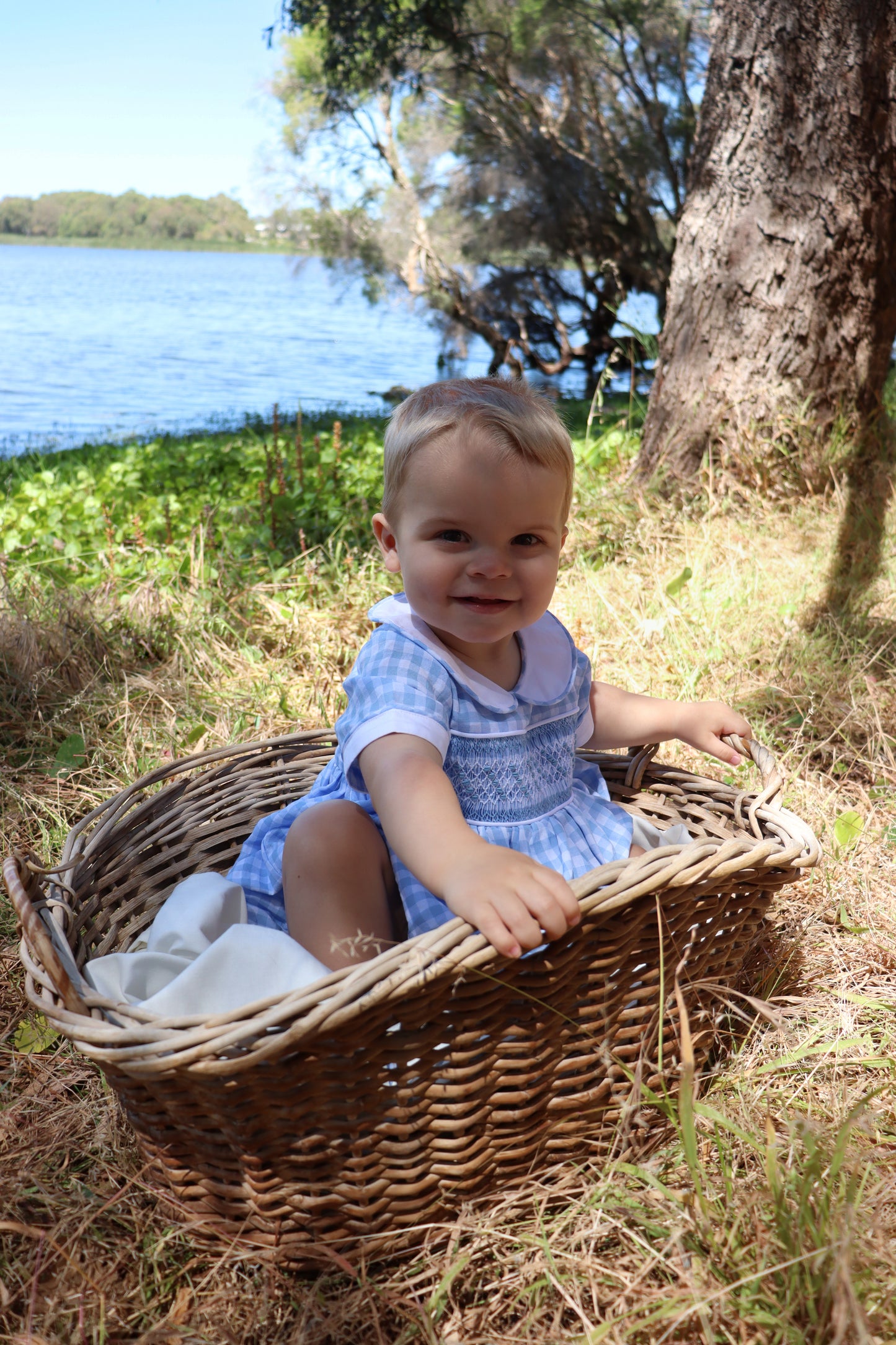 Pierre Smocked Bubble Romper