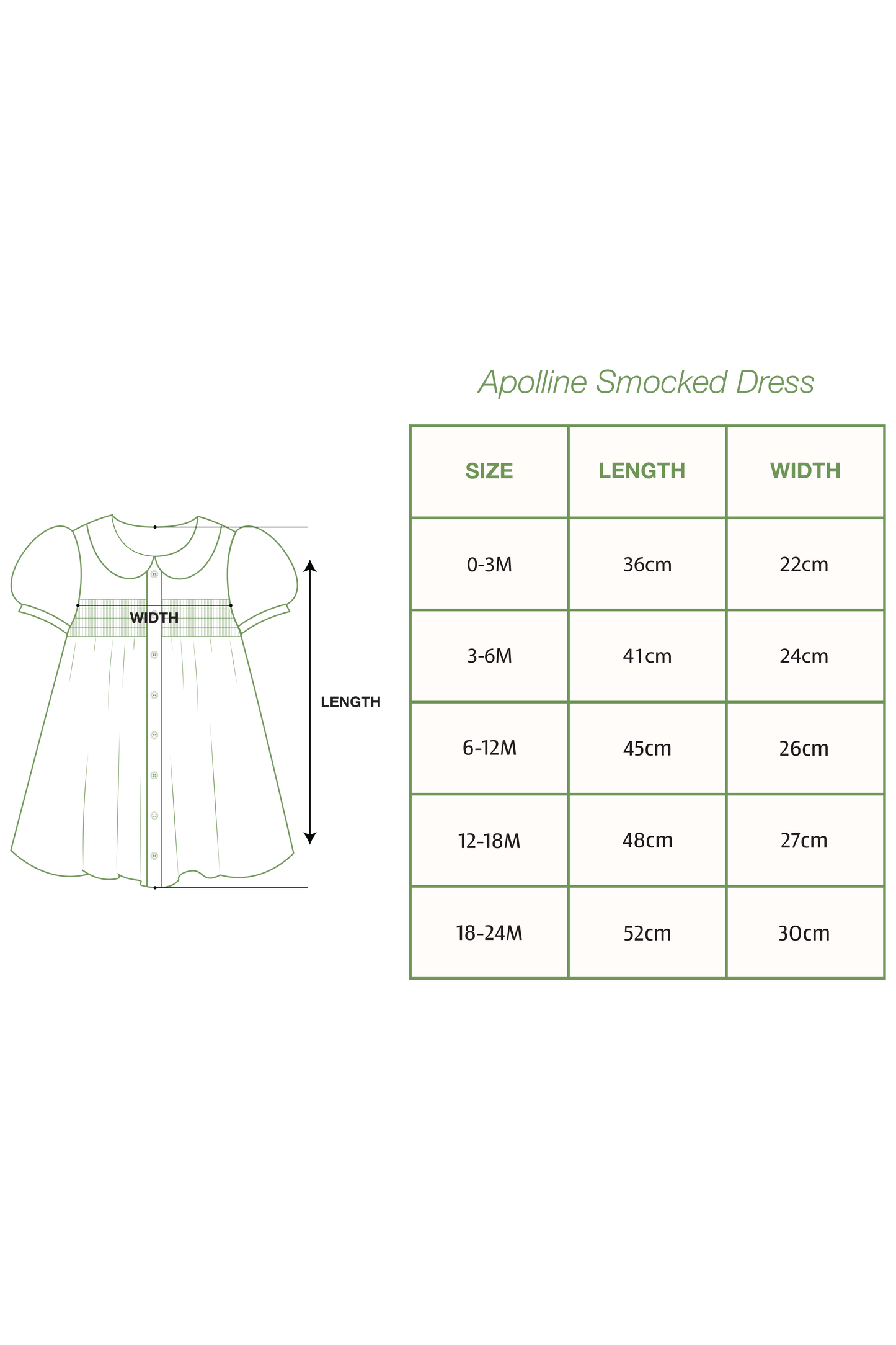 Apolline Smocked Dress