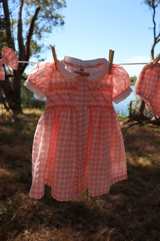 Apolline Smocked Dress