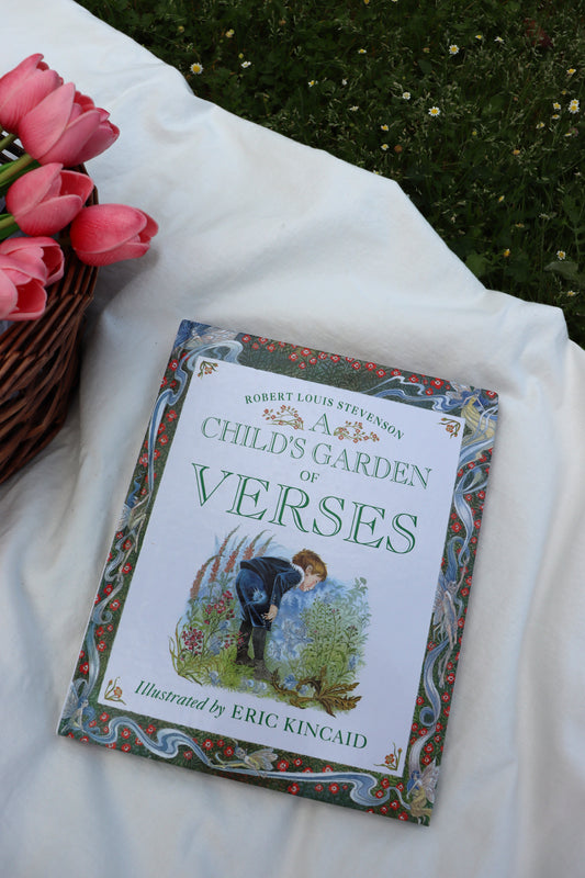 A Child's Garden of Verses by Robert Louis Stevenson, illustrated by Eric Kincaid - Vintage 1st Edition Children's Book