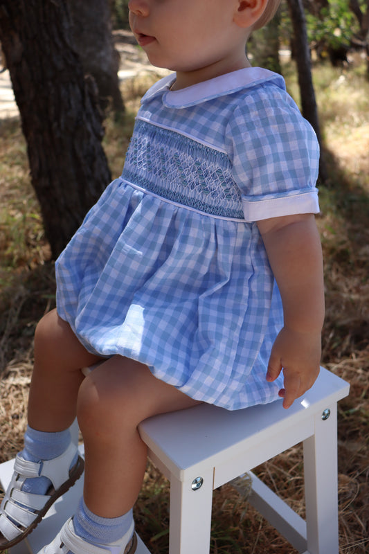 Pierre Smocked Bubble Romper